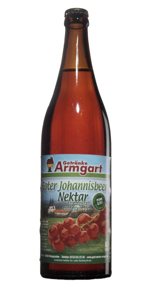 Roter Johannisbeer Nektar 0,7 Liter